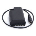 Caruba Panasonic DMW DCC12 Full Decoding Dummy Batterij (rechte kabel)