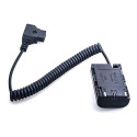 Caruba Canon LP E6 Full Decoding Dummy Battery + D TAP B Type Poort (veer kabel)