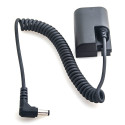 Caruba Canon LP E6 Full Decoding Dummy Batterij (veerkabel)
