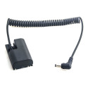 Caruba Canon LP E6 Full Decoding Dummy Batterij (veerkabel)