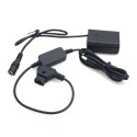 Caruba Sony NP FZ100 Full Decoding Dummy Batterij + D TAP (rechte kabel)
