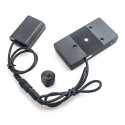 Caruba Sony NP FZ100 Full Decoding Dummy Batterij + F970 Batterij Gusset (rechte kabel)