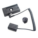 Caruba Sony NP FW50 Full Decoding Dummy Batterij + F970 Batterij Gusset (veer kabel)