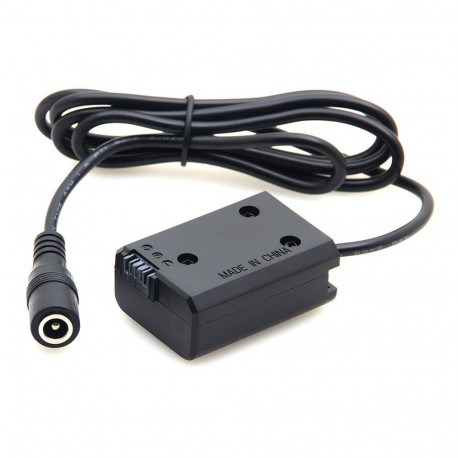 Caruba Sony NP FW50 Full Decoding Dummybatterij (rechte kabel)