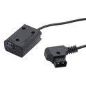 Caruba Sony NP FW50 Full Decoding Dummy Batterij + D TAP (rechte kabel)