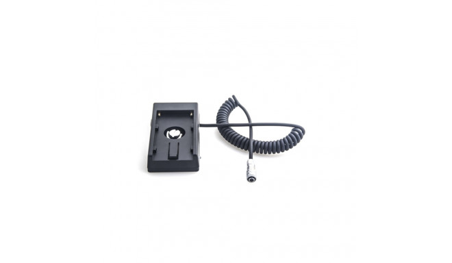 Caruba BMPCC 4K Stroomkabel met F970 Battery Adapter (veer kabel)