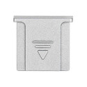 Caruba Flitsschoenkapje Fuji Type 1 Zilver