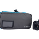 F Stop Accessory Pouch Medium Gargoyle (Grey) / Blue Zipper