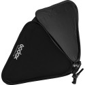 Godox softbox 60x60cm + S2 Bowens bracket + grid