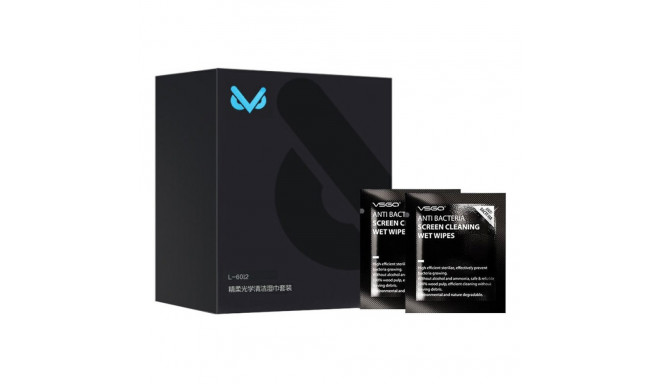 VSGO anti bacteria screen cleaning wipes kit (60 stuks)