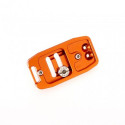 3 Legged Thing 70mm Base Plate with screen slope and strap connector. Compatible with Arca Swiss Kop