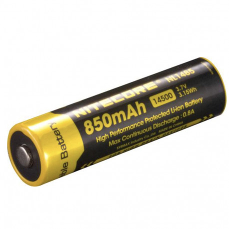 Nitecore 14500 Li on NL1485 (3,7v 850mAh)