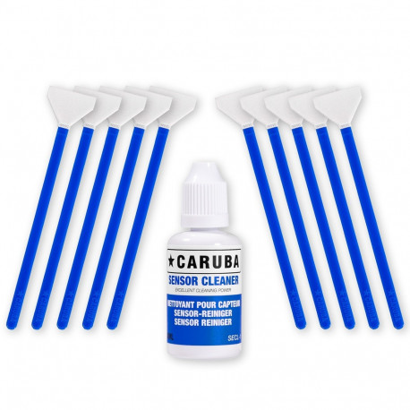 Caruba full frame cleaning kit (10 swabs 24mm + cleaning fluid 30ml)