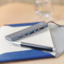 Allocacoc Docking HUB USB C Grijs