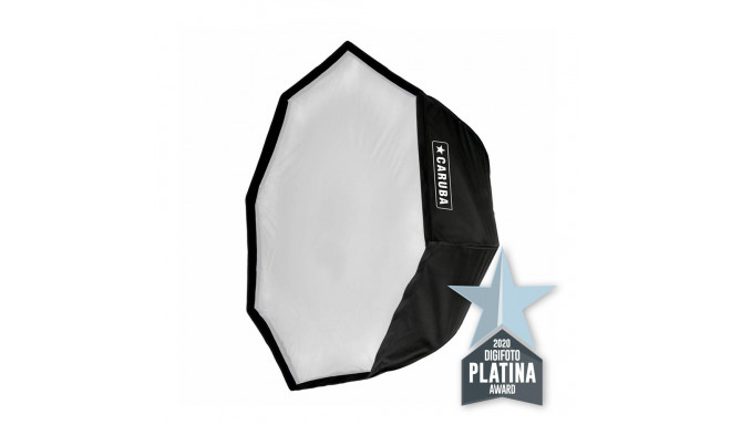 Caruba Quick Assembly Matte Zilver Octabox 95cm