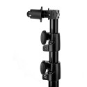 Caruba Lampstatief LS 7 Aluminium Reflector Houder (90 220cm)