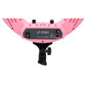 Caruba Round Vlogger 12 inch LED Set met Tas Roze (MENZ)
