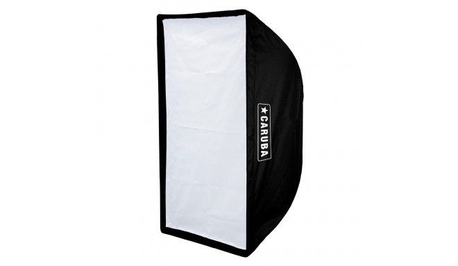 Caruba Quick Assembly Matte Zilver Strip Softbox 60x90cm