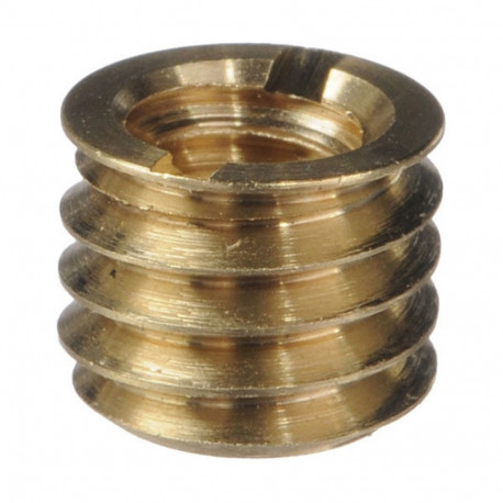 Caruba 3/8" 16 naar 1/4" 20 Messing Reducer Bushing