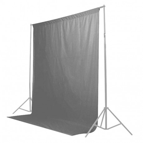 Caruba Achtergronddoek 2x3m Grijs