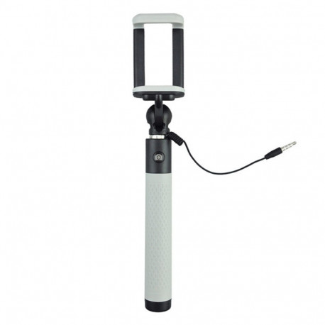 Caruba Selfie Stick Plug & Play Grijs