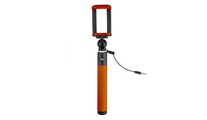 Caruba Selfie Stick Plug & Play Oranje