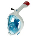 Caruba Full Face Snorkel Masker Swift Vouwbaar + Action Cam Mount (Blauw L / XL)