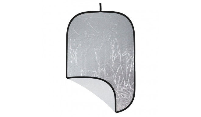 Westcott Illuminator Opvouwbare 2 in 1 Zilver/Wit Bounce Reflector (121,9 x 182,8cm)