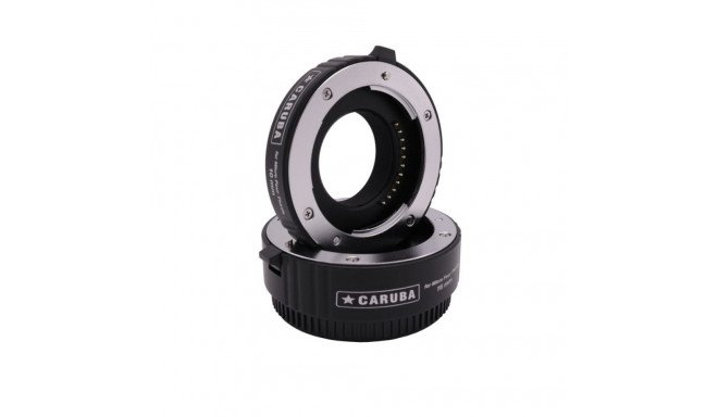Caruba Extension Tube Set Olympus/Panasonic MFT Chroom (Versie II)