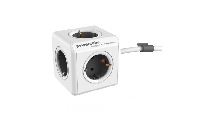 Allocacoc PowerCube Extended Grijs 1,5m Kabel