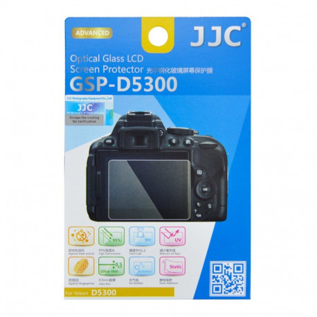 JJC GSP D5300 screenprotector van optisch glas