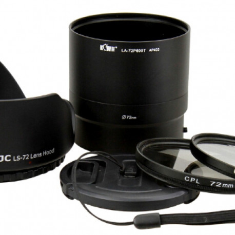 Kiwi Lens Adapter Kit voor Nikon Coolpix P600 B700