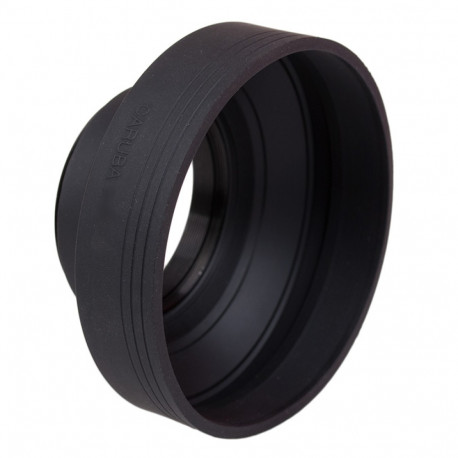 Caruba Rubberen Zonnekap 3in1 52mm
