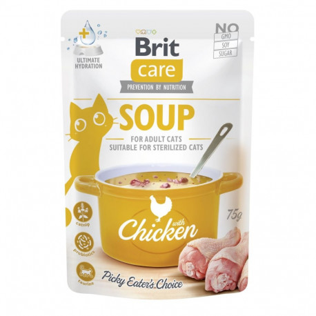 Brit Care Soup with Chicken chicken soup for cats 75g