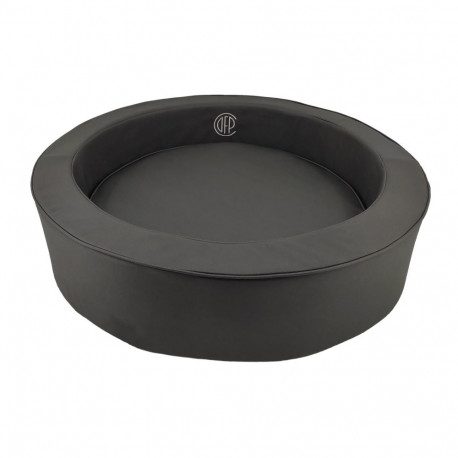 Cazo Soft Bed Malmo gray bed for dogs ø 115 x 25cm