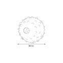 Flamingo ball with bell for dogs ø 5cm