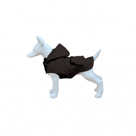 Freedog Pocket black rain jacket for dogs 25cm