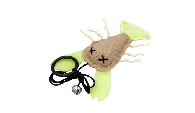 Barry King blacked out glowing cat life green crab 11x5cm