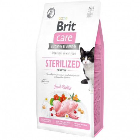 Brit Care Cat Grain-Free Sterilized Sensitive complete food for cats 7kg