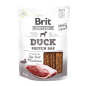 Brit Jerky Duck Protein Bar Snack treat for dogs 80g