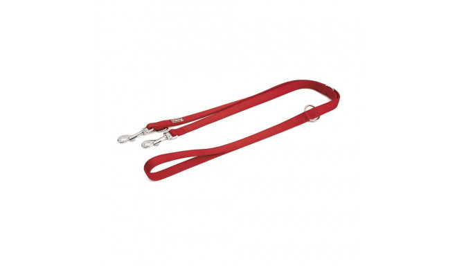 Freedog red nylon training belt for dogs 2x200cm