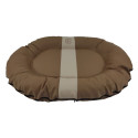 Cazo Oval Bed Oslo latte tooni pesa koertele 60x80x14cm