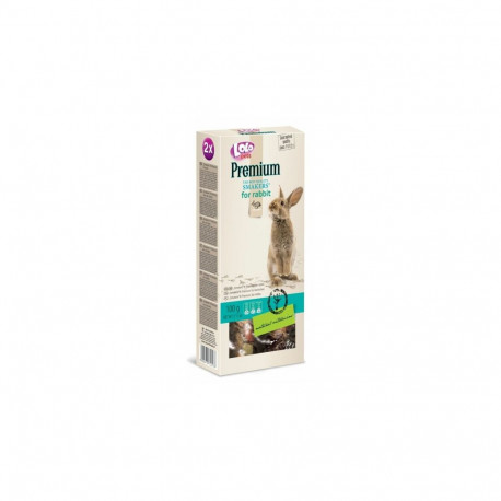 LoLo Pets Premium chew sticks for rabbits 2 pcs 100g