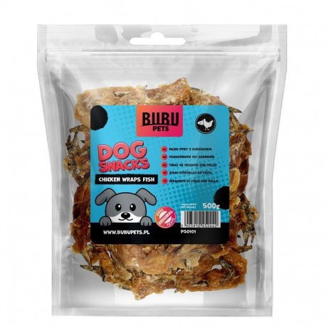 Bubu Pets koeramaius kalaribad kanaga 500g