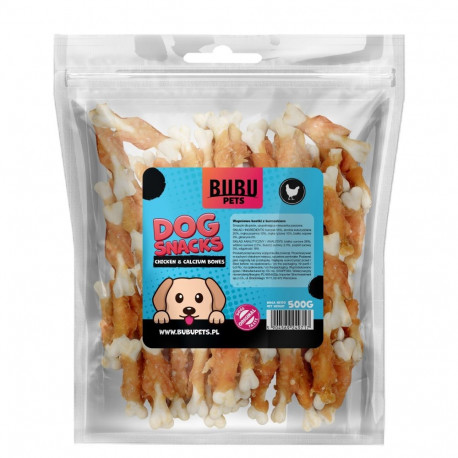 Bubu Pets koeramaius kaltsiumikondid kanaga 500g
