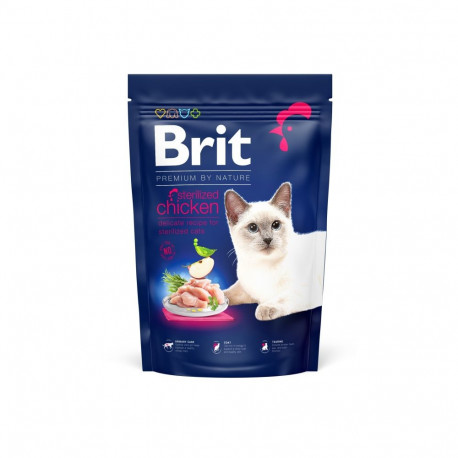 Brit Premium Cat Sterilized Chicken cat food 1.5 kg