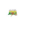 Bubu Pets cat life mouse with colorful feathers 4 pcs