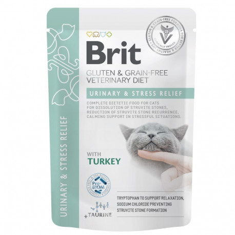 Brit Veterinary Diet Urinary märgtoit kassidele 85g