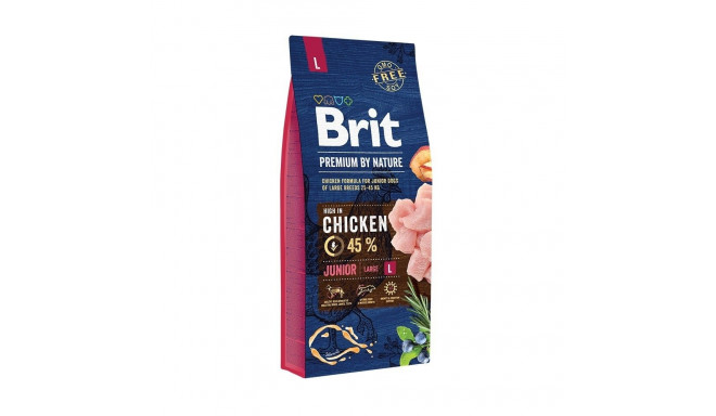 Brit Premium by Nature Junior L koeratoit 15 kg