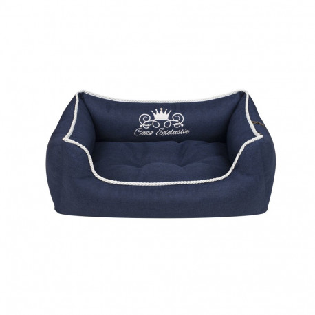 Cazo Soft Bed Royal Line Navy bed for dogs 65x50cm